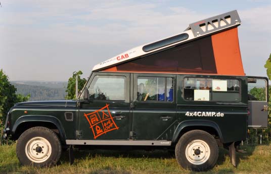 4x4CAMP Dachtraeger Roofrack spacepack Defender