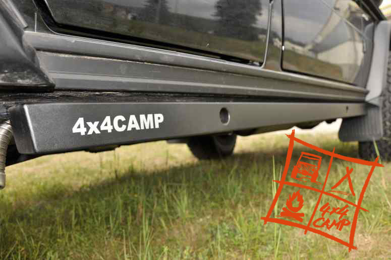 4x4CAMP_Mercedes G Airtube Schwellerohr Rockslider PUR Professional