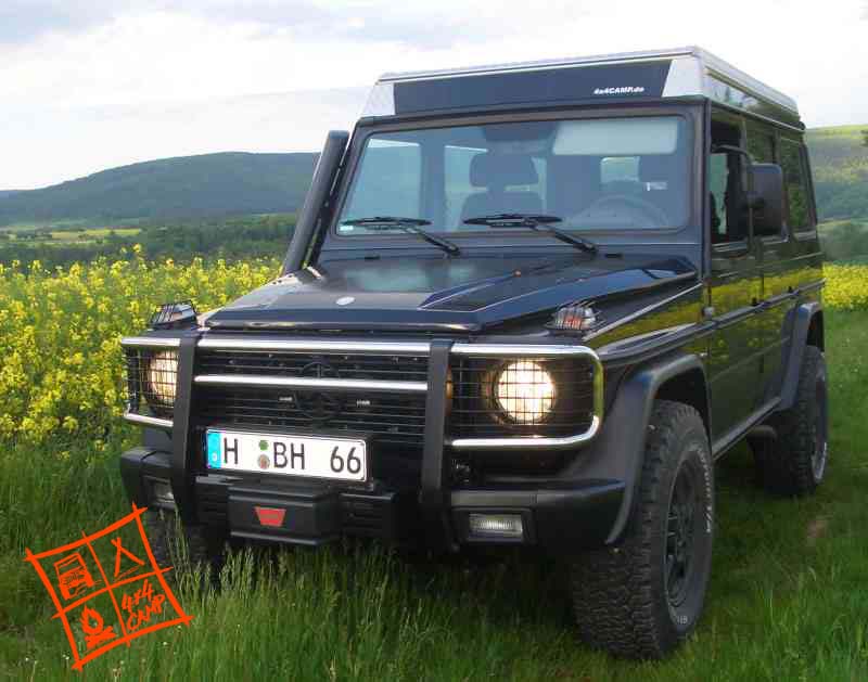 4x4CAMP Aufstelldach Hubdach_Mercedes G SpaceCAB SF