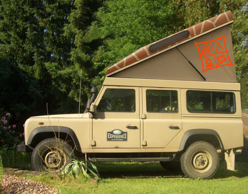 Aufstelldach Defender Klappdach Defender Hubdach Defender Innenaususbau  Defender